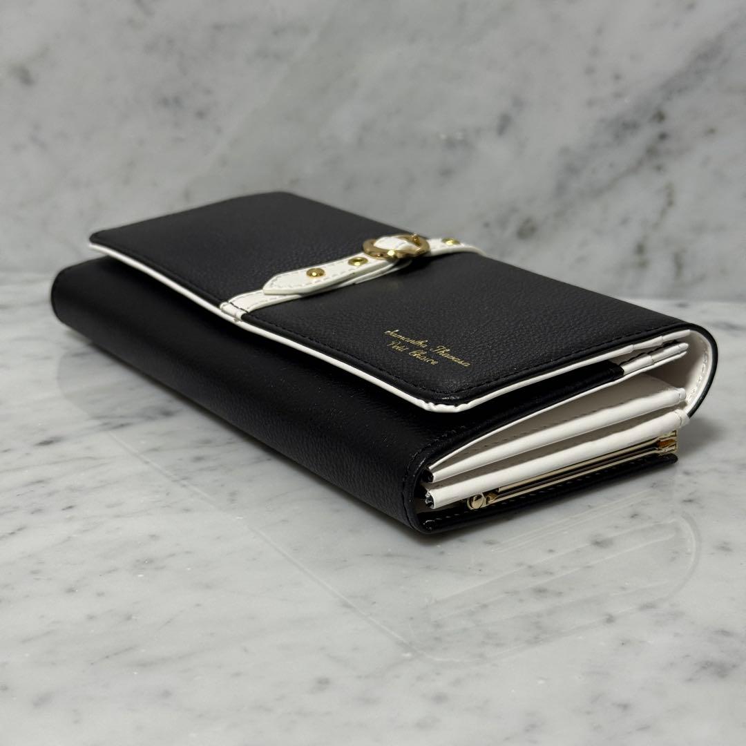 新品 未使用 フロントベルト 長財布 Samantha Thavasa サマンサ