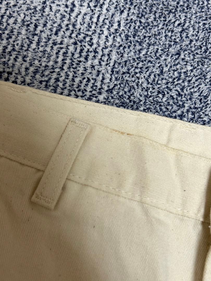 70s〜90s Oshkosh ペインターパンツ ホワイト 42talon 白