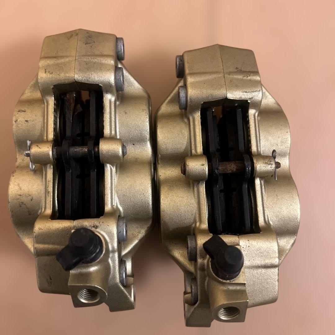 ゼファー750 brembo ブレンボ　ブレーキキャリパー ゴールド