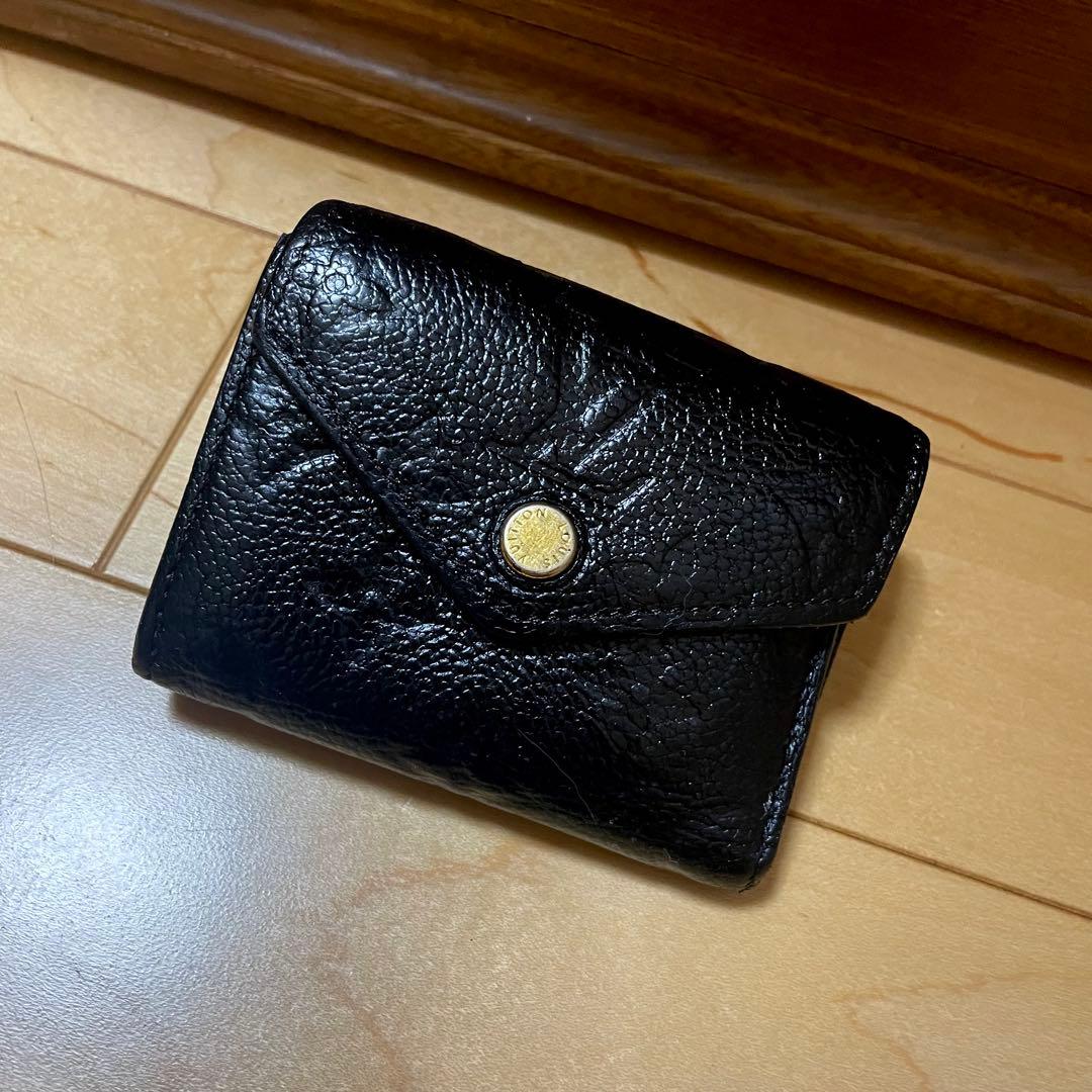値下げ不可 LOUIS VUITTON モノグラム アンプラント三つ折り財布