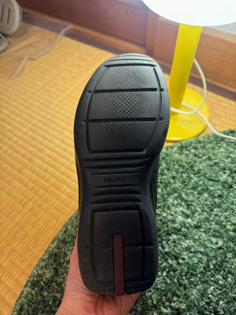 PRADA SPORTS メンズハイカットスニーカー