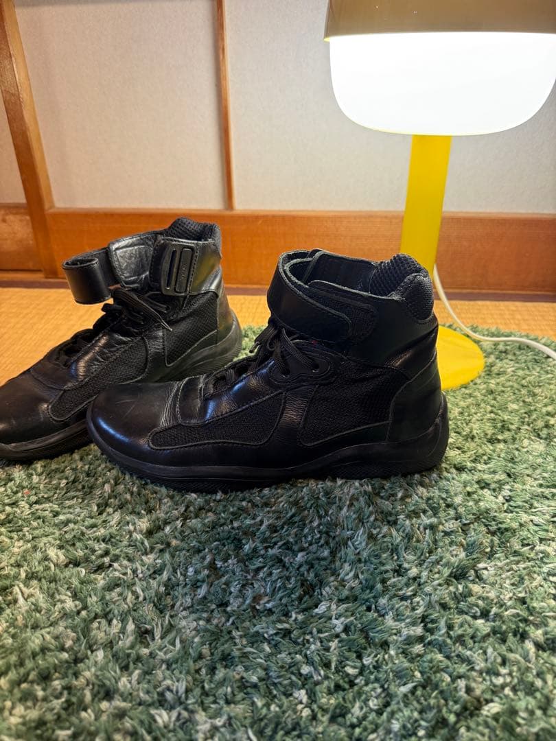 PRADA SPORTS メンズハイカットスニーカー