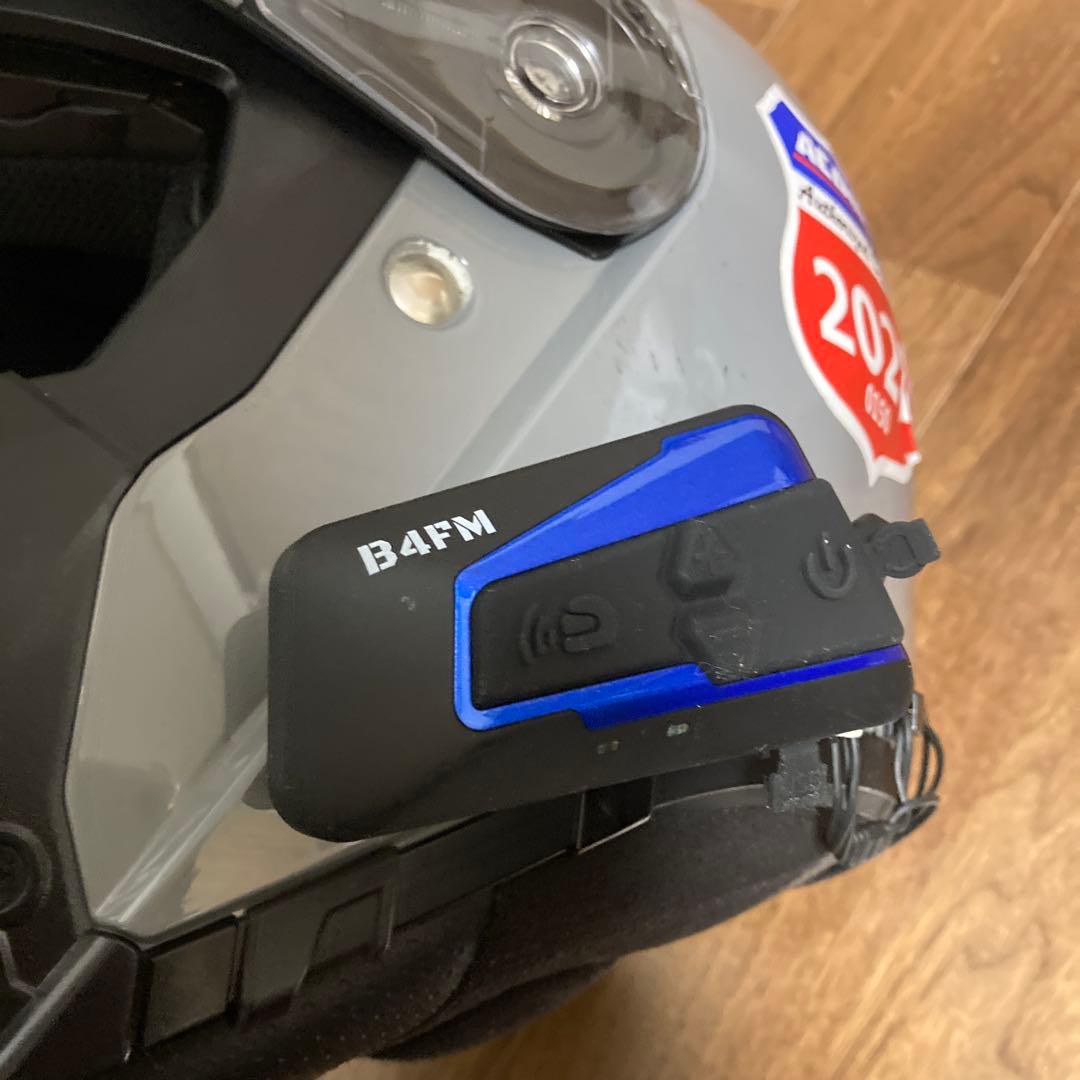 ZENITH システムヘルメット グレー　インカム無し　yj-21