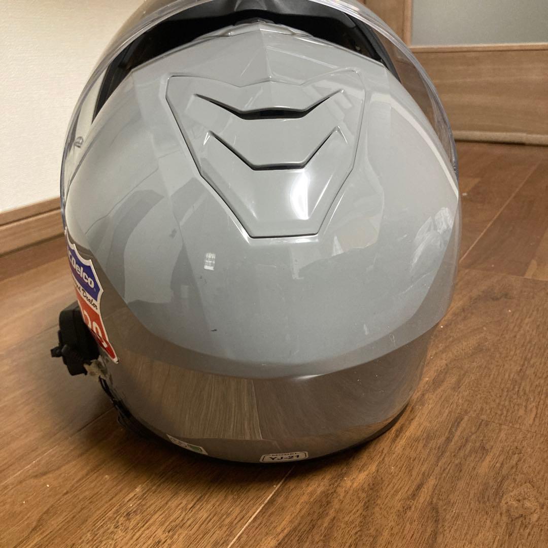 ZENITH システムヘルメット グレー　インカム無し　yj-21