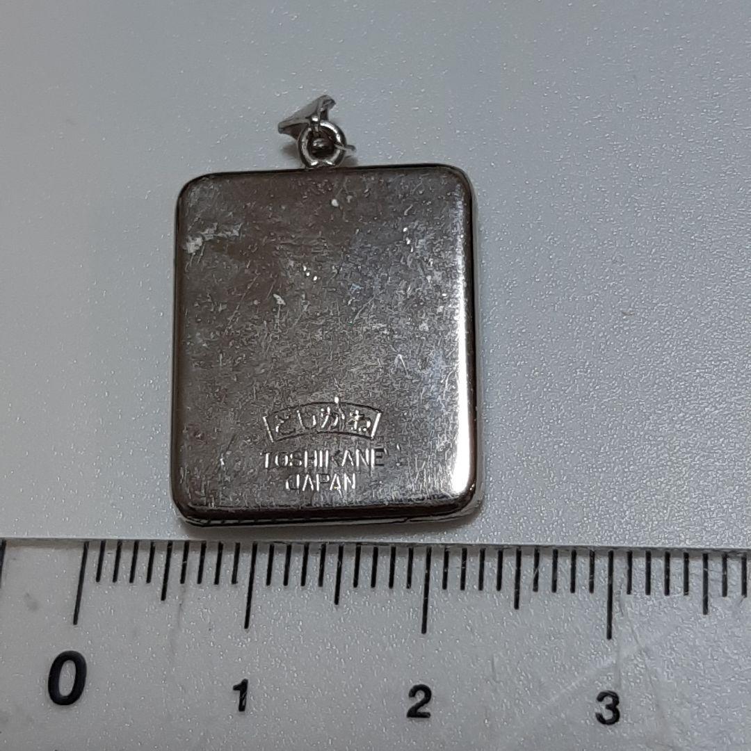 トシカネ　ペンダントトップ　薔薇　スクエア　TOSHIKANE　ARITA