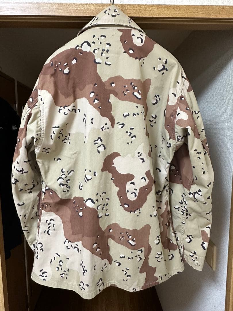 チョコチップデザートカモジャケット &新品カーゴパンツ セットアップ