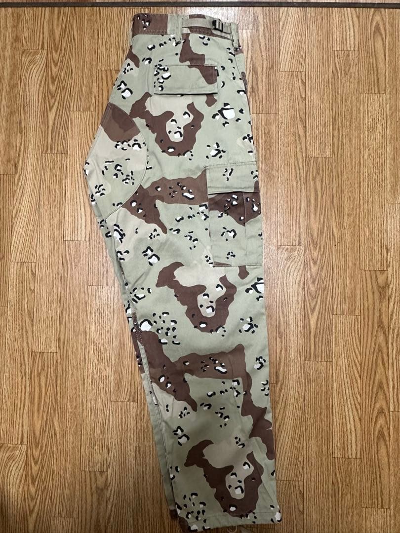 チョコチップデザートカモジャケット &新品カーゴパンツ セットアップ
