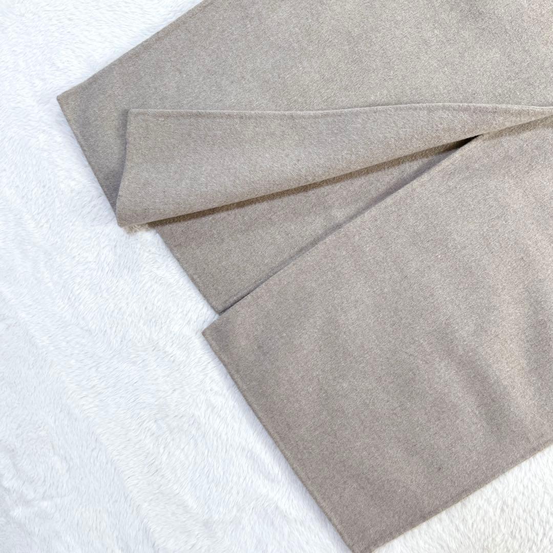 ドゥーズィエムクラス victorian リバーコート ノーカラー ベージュ