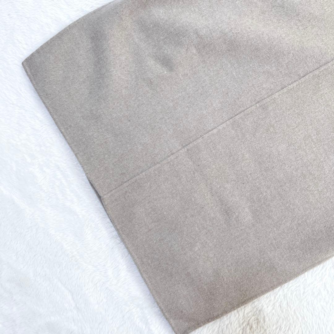 ドゥーズィエムクラス victorian リバーコート ノーカラー ベージュ