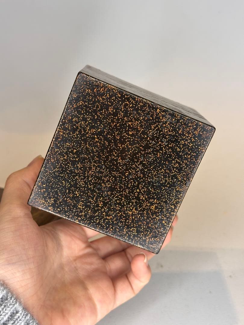 金蒔絵 方箱 時代物 傷有り 漆芸 骨董品