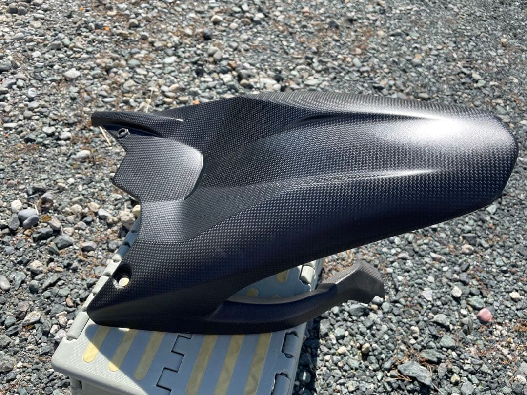 ムルティストラーダ1200DVT2016用イルムバーガー製カーボンリアフェンダー