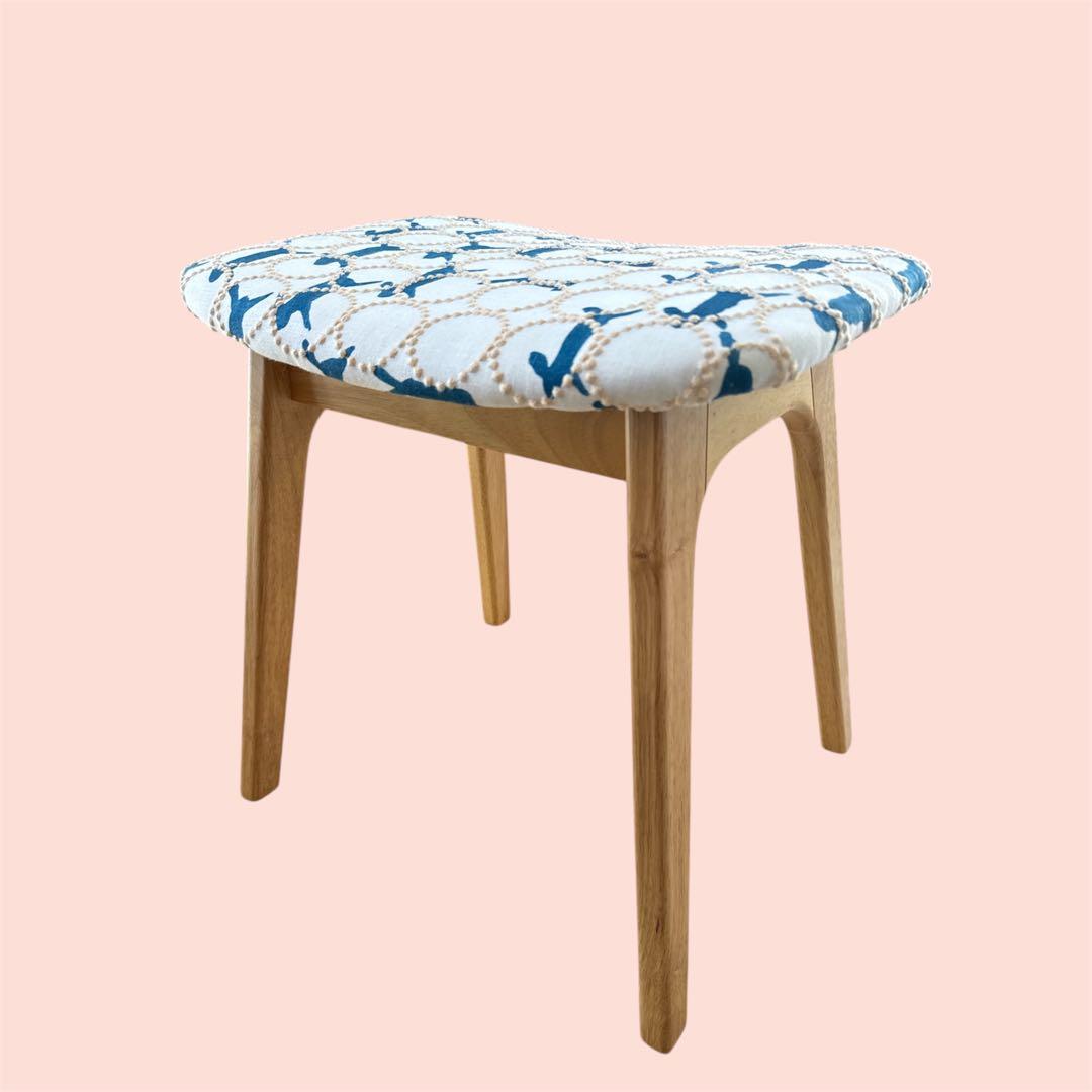 ２脚おまとめ割引ミナペルホネン生地使用スツール