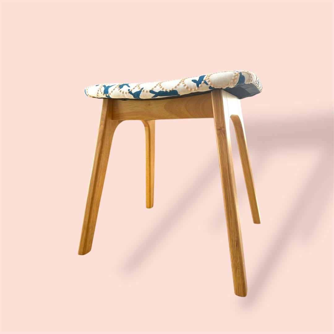 ２脚おまとめ割引ミナペルホネン生地使用スツール
