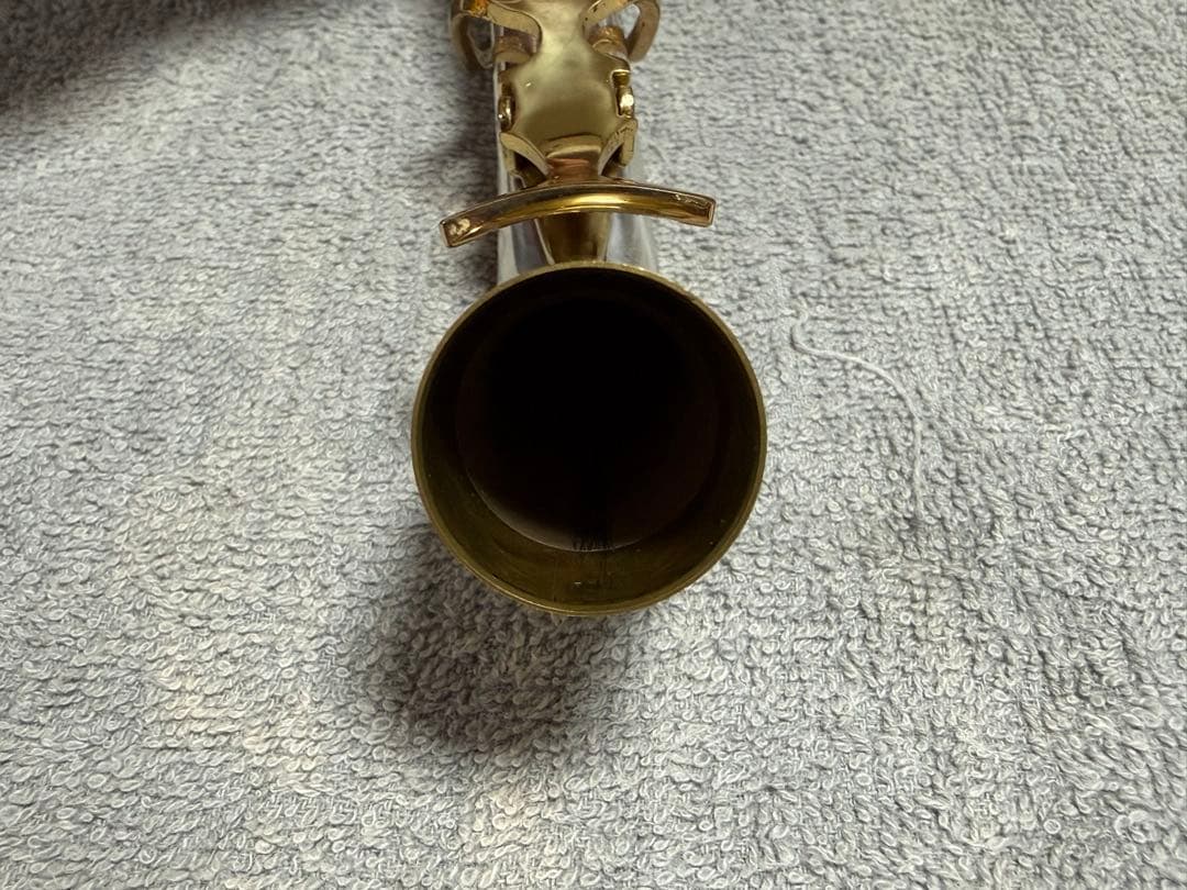 五*道様 ヤナギサワ アルトサックス用 ネック 総銀 SOLIDSILVER