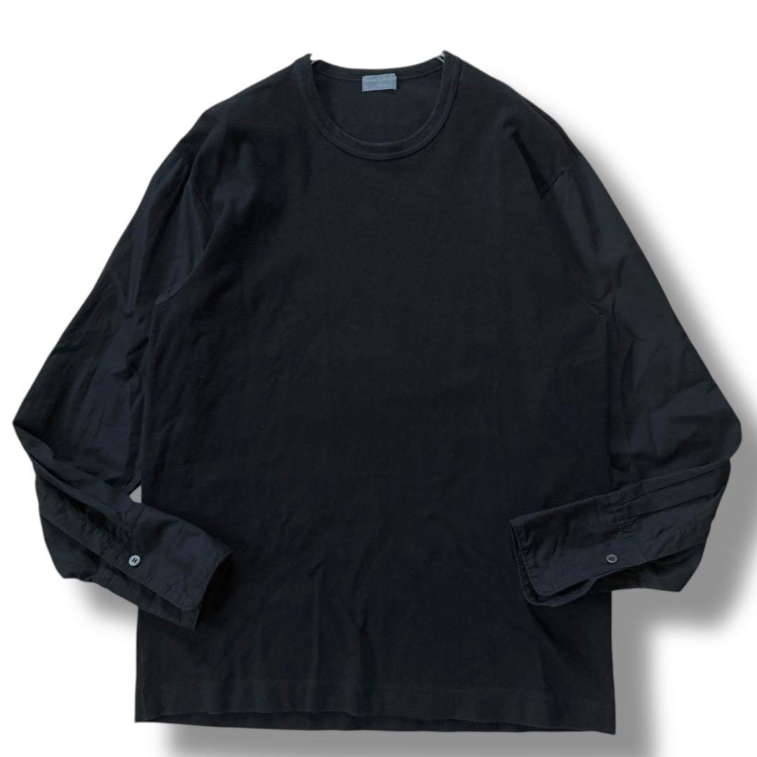 AD1997 田中オム コムデギャルソンオム 長袖カットソー 袖シャツ 切り替え