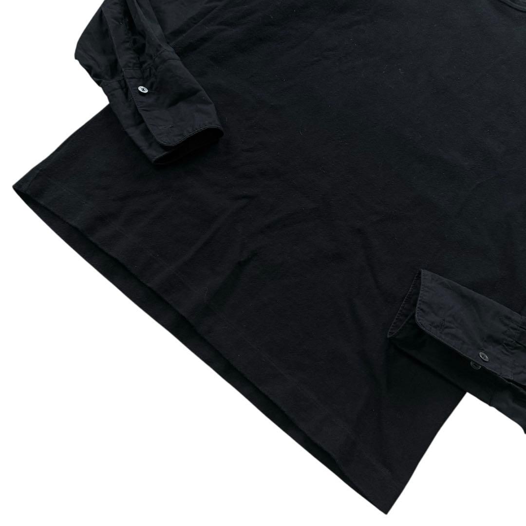 AD1997 田中オム コムデギャルソンオム 長袖カットソー 袖シャツ 切り替え