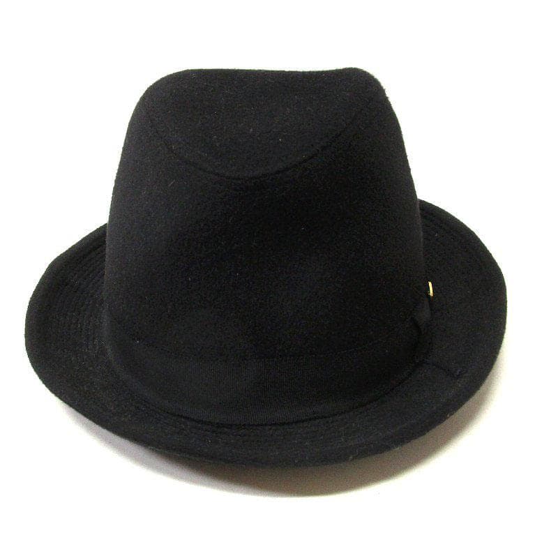 Borsalino ボルサリーノ 中折れ アンゴラハット 62cm ブラック