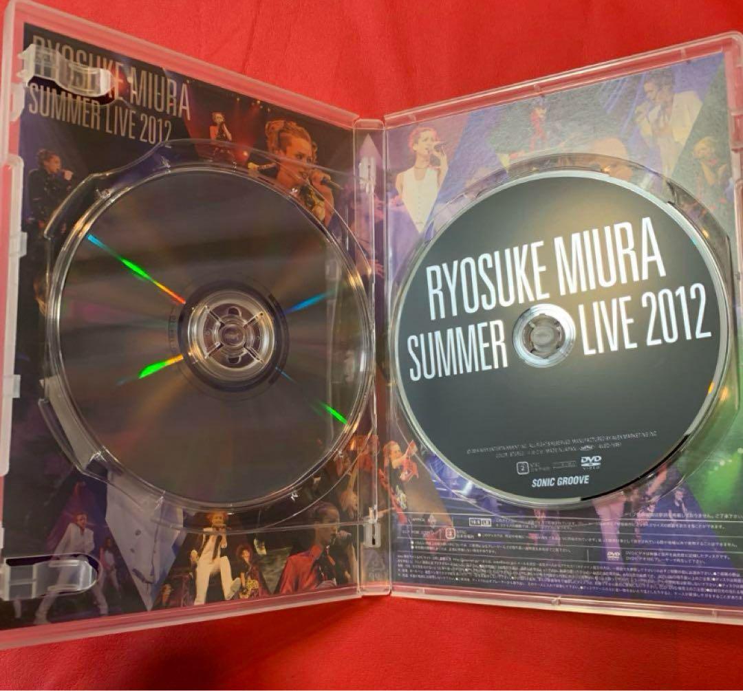 三浦涼介/RYOSUKE MIURA SUMMER LIVE 2012 美品