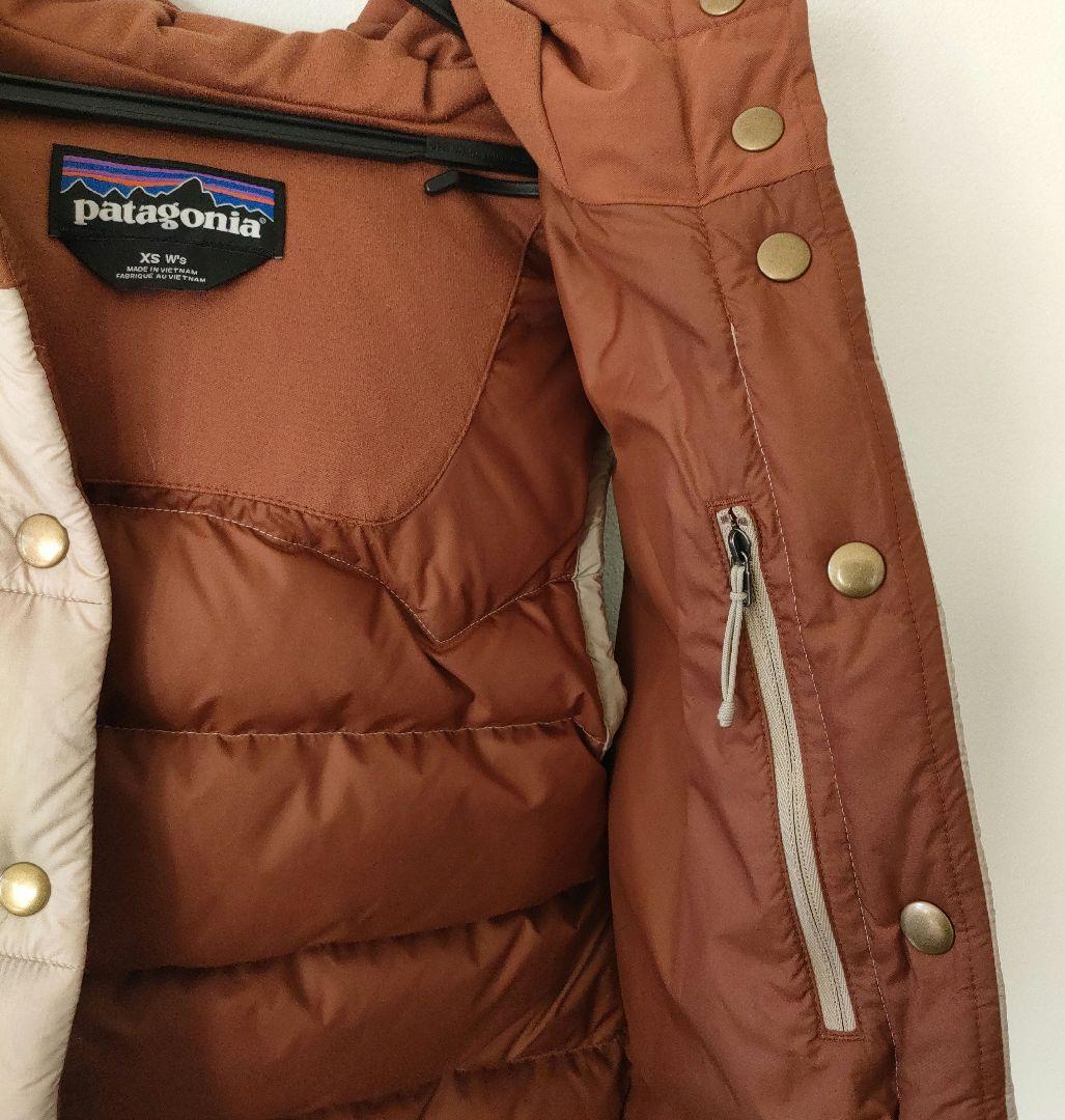 パタゴニアPatagonia ダウンベスト レディース リバーシブル