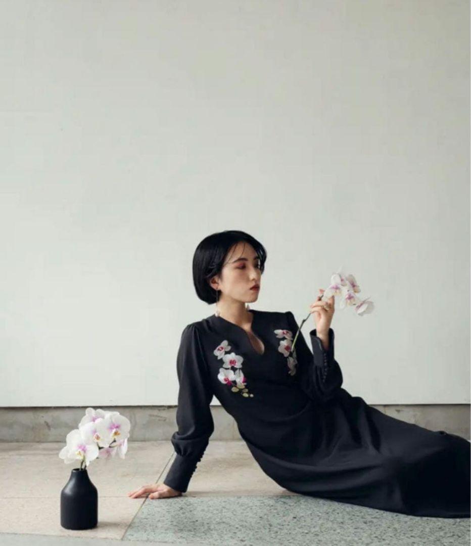 iconology 花を着るワンピース#04【胡蝶蘭】サイズ2