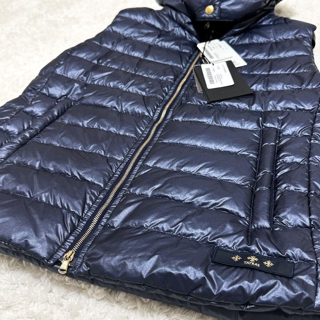 【新品】TATRAS ALBIZIA ダウンベスト インナーダウン ネイビー 3