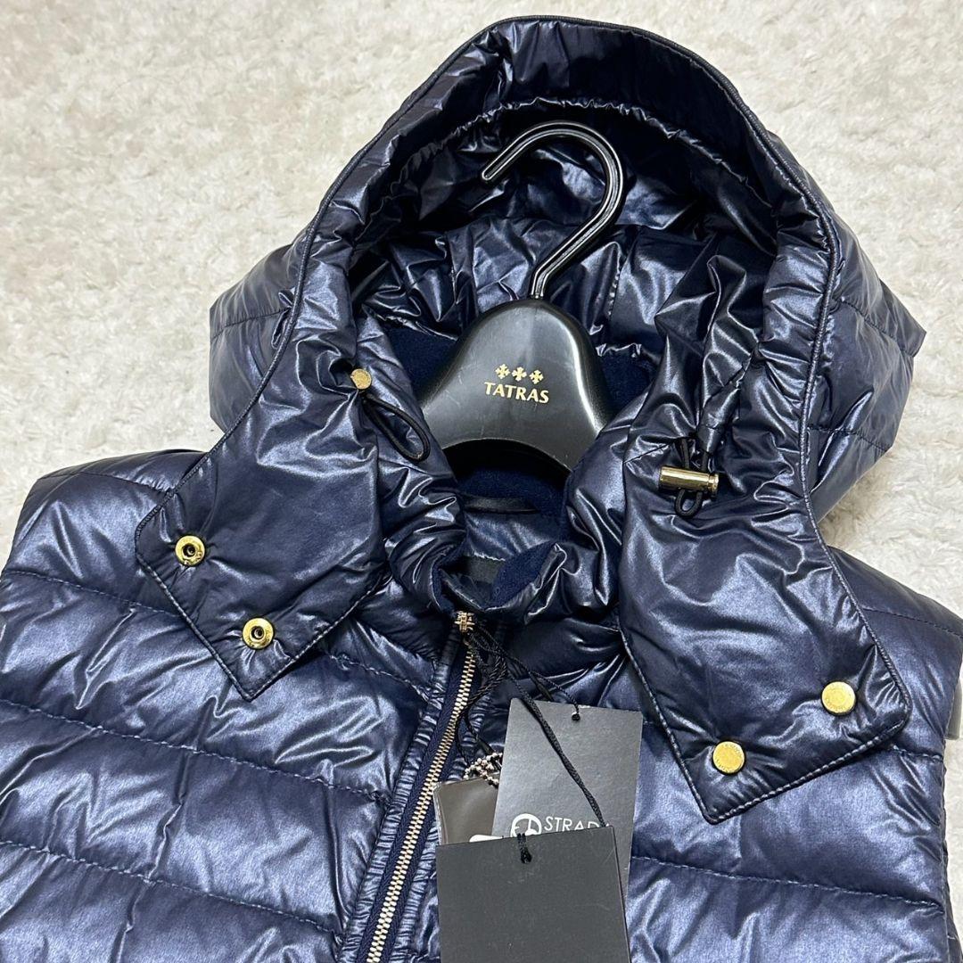 【新品】TATRAS ALBIZIA ダウンベスト インナーダウン ネイビー 3