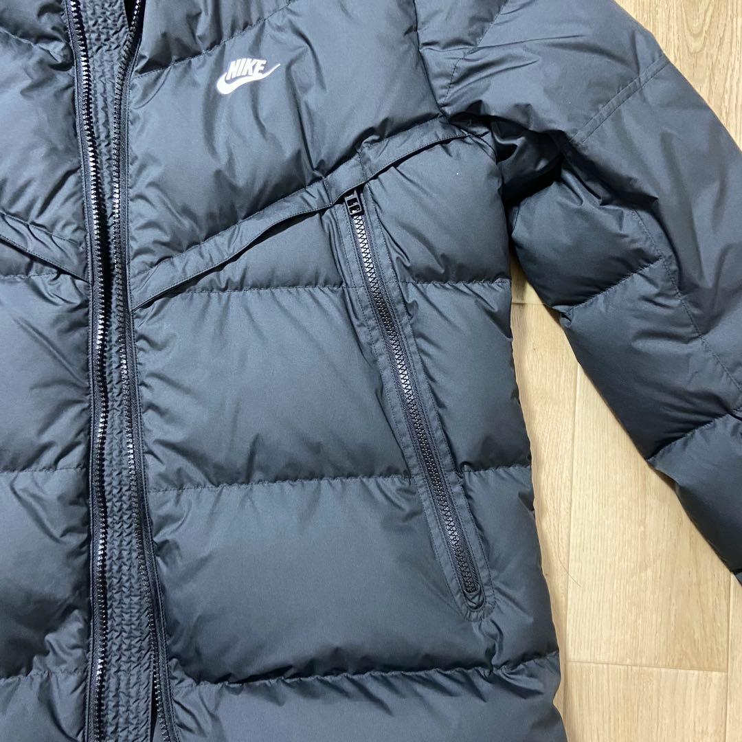 NIKE ベンチコート　ブラック　Mサイズ　ウインター　スポーツ