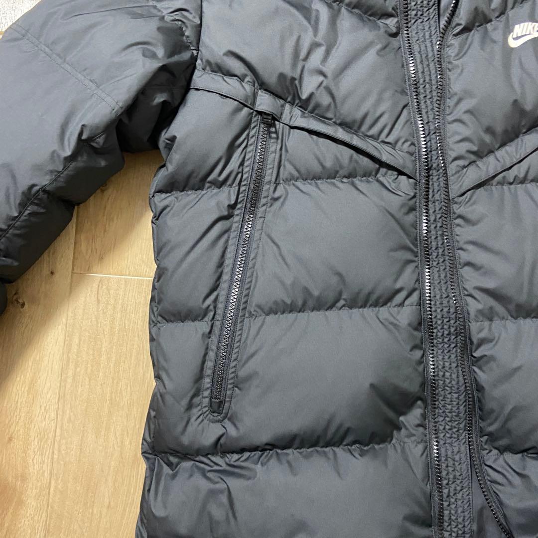 NIKE ベンチコート　ブラック　Mサイズ　ウインター　スポーツ