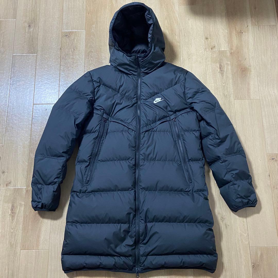 NIKE ベンチコート　ブラック　Mサイズ　ウインター　スポーツ