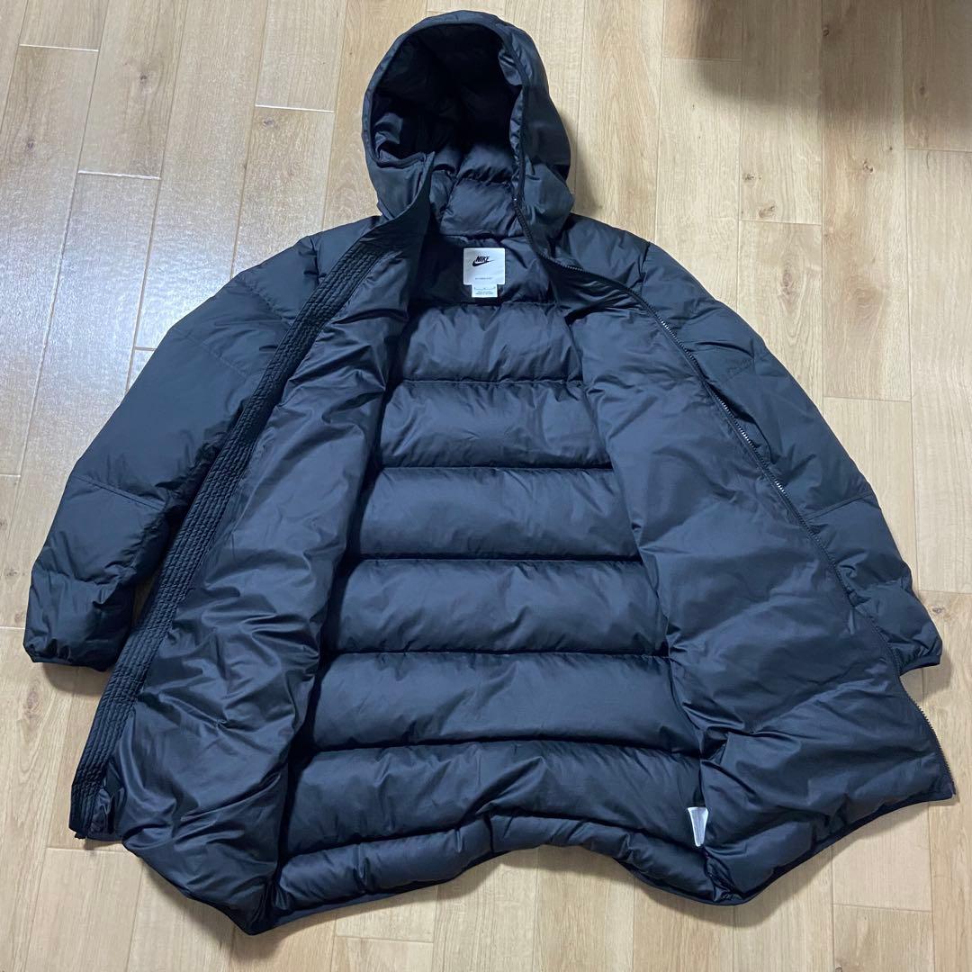 NIKE ベンチコート　ブラック　Mサイズ　ウインター　スポーツ