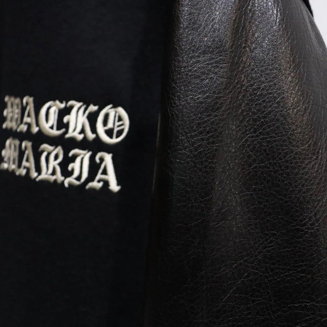 LEATHER VARSITY JACKET とーもーしょん