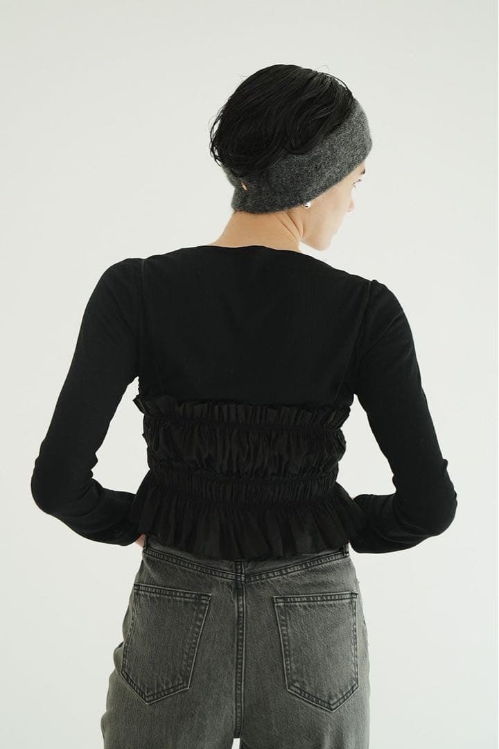 トップス CLANE BUSTIER SET TOPS