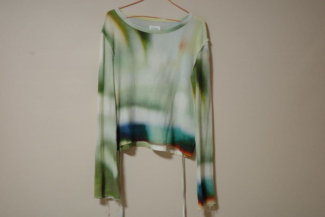 s　PAMM パム　「たしかにそこにあった夜」ガーゼトップス