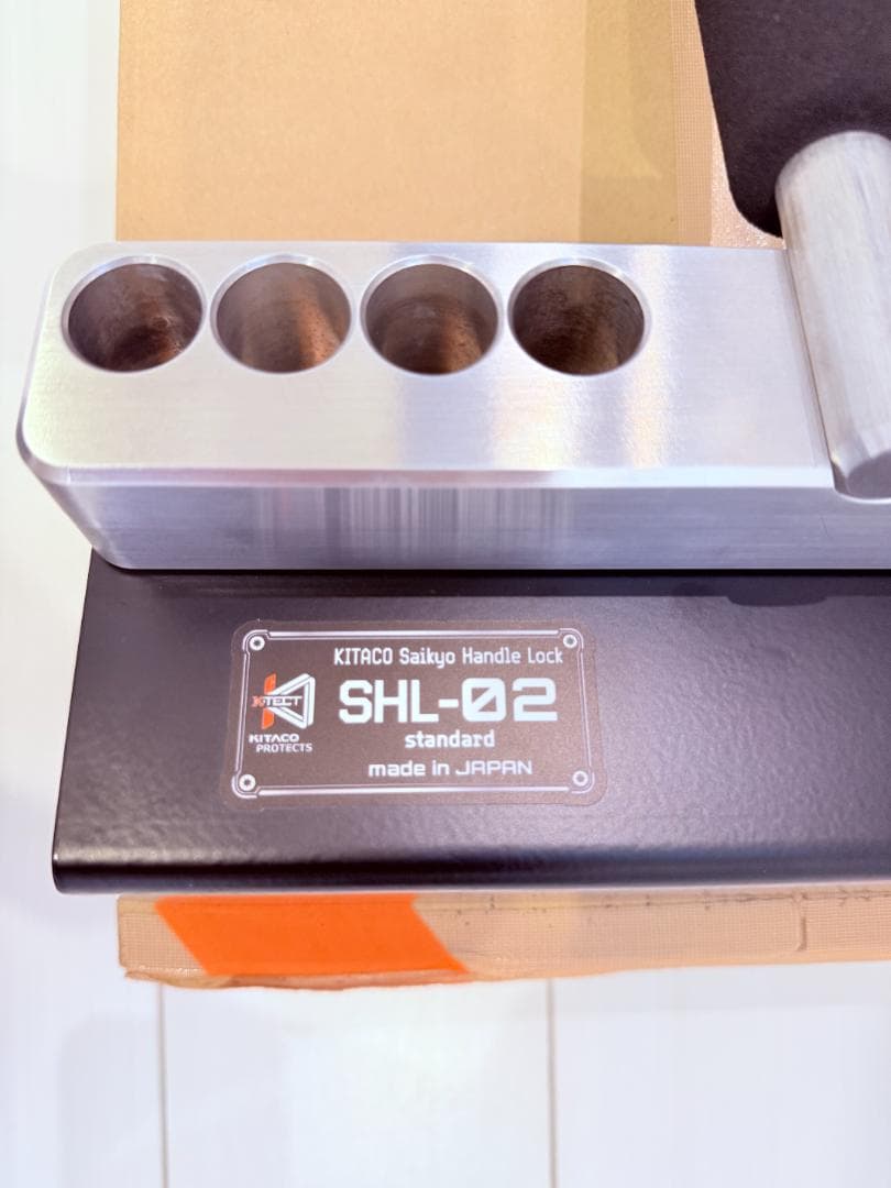 【美品】キタコ ハンドルロック SHL-02 standard