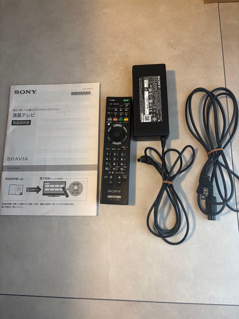 【美品/送料込】SONY BRAVIA 32V型TV KDL-32W500A