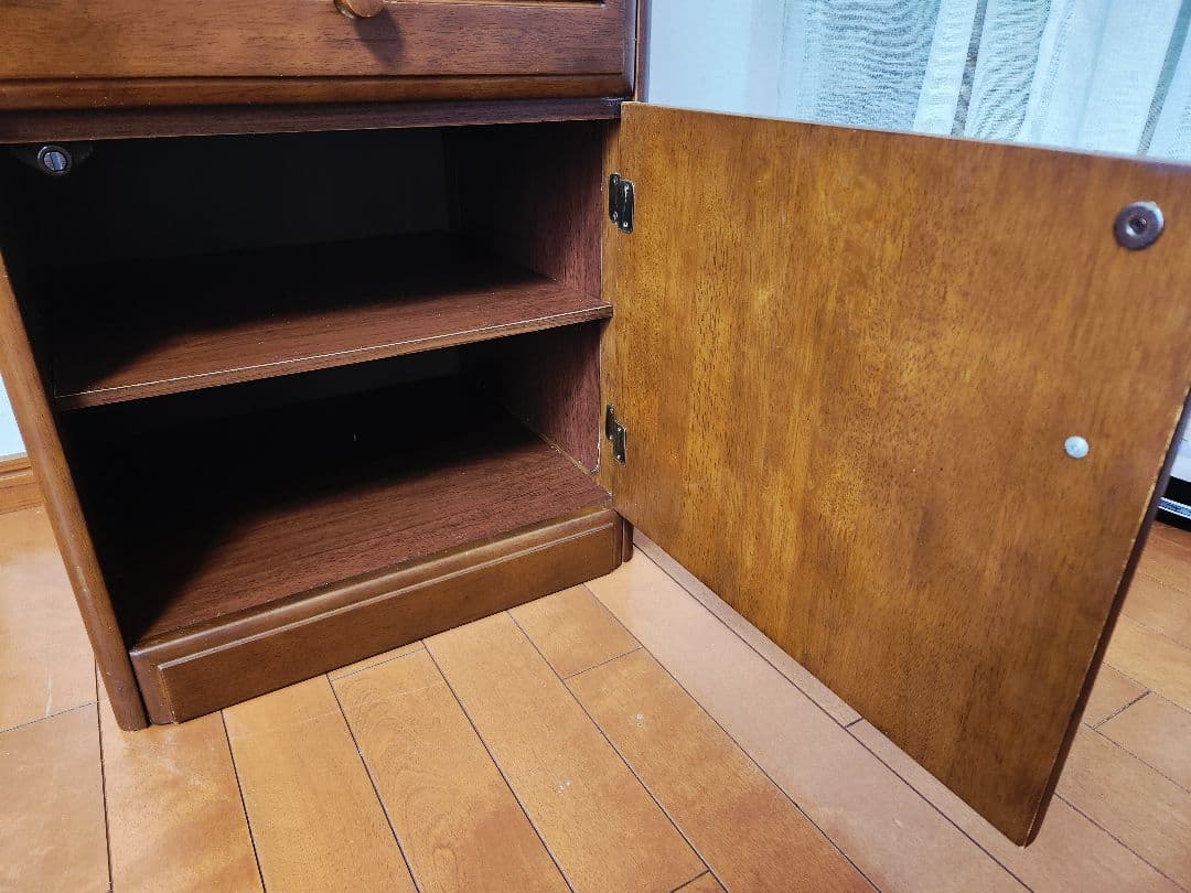 木製ライティングビュロー電話台ビューロー昭和レトロアンティークヴィンテージ古道具