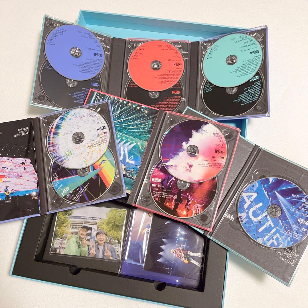 【限定・輸送箱付】ゆず HIBIKI COMPLETE BOX 5DVD+6CD