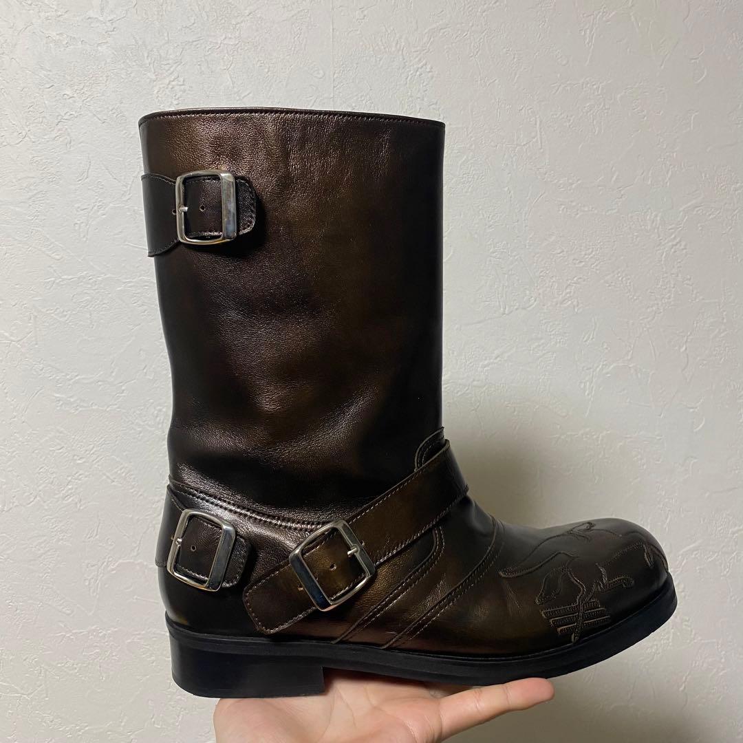 Stefan Cooke Pegasus Biker Boots ペガサス 42