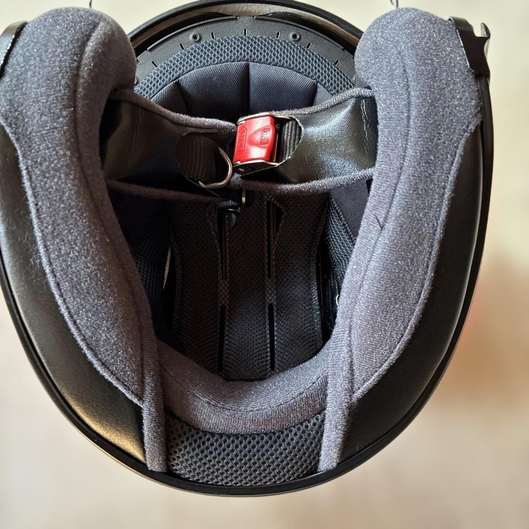 SHOEI ジェットヘルメット オレンジ・ホワイト・ブラック