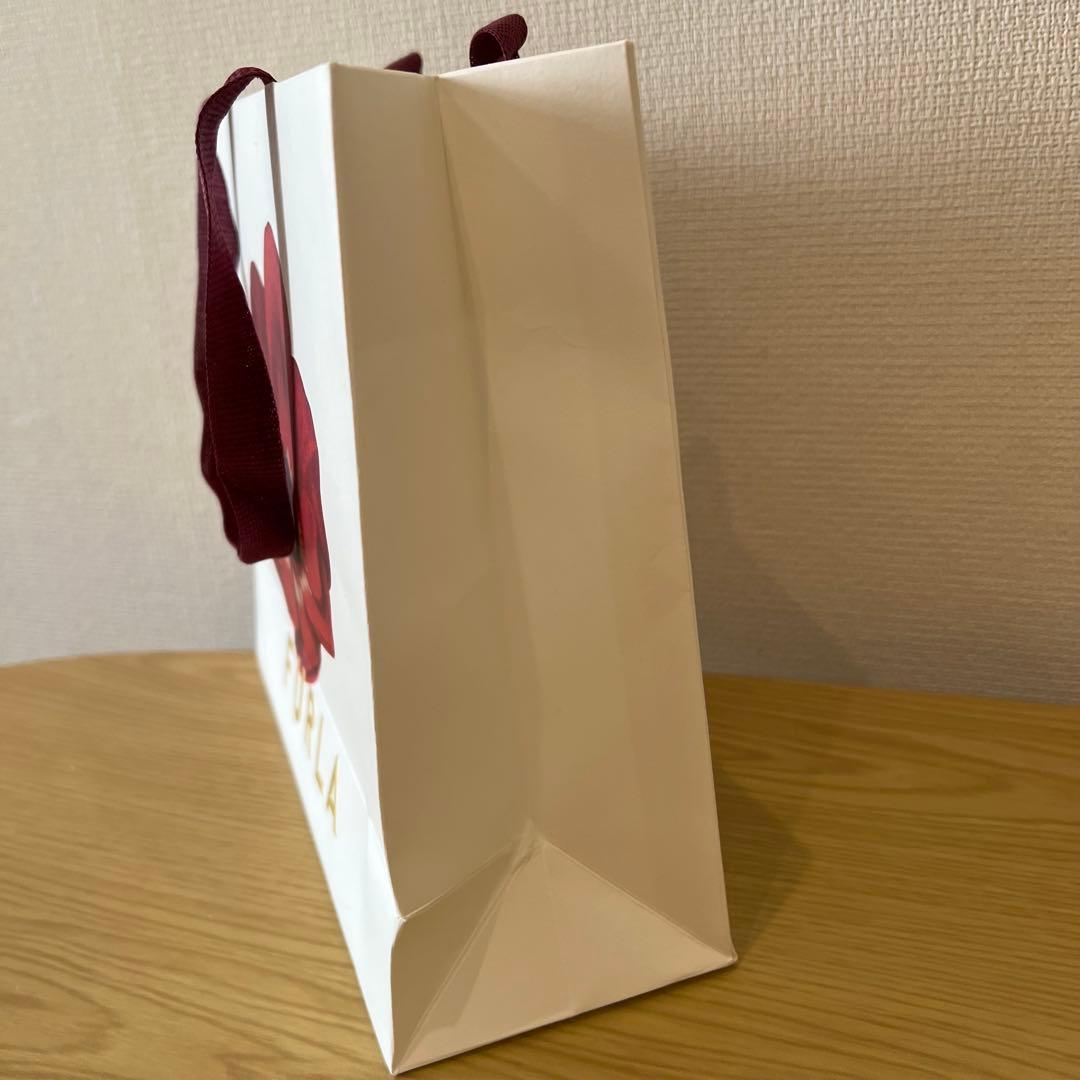 【保証書有】FURLA ライトブルー レザー キーケース