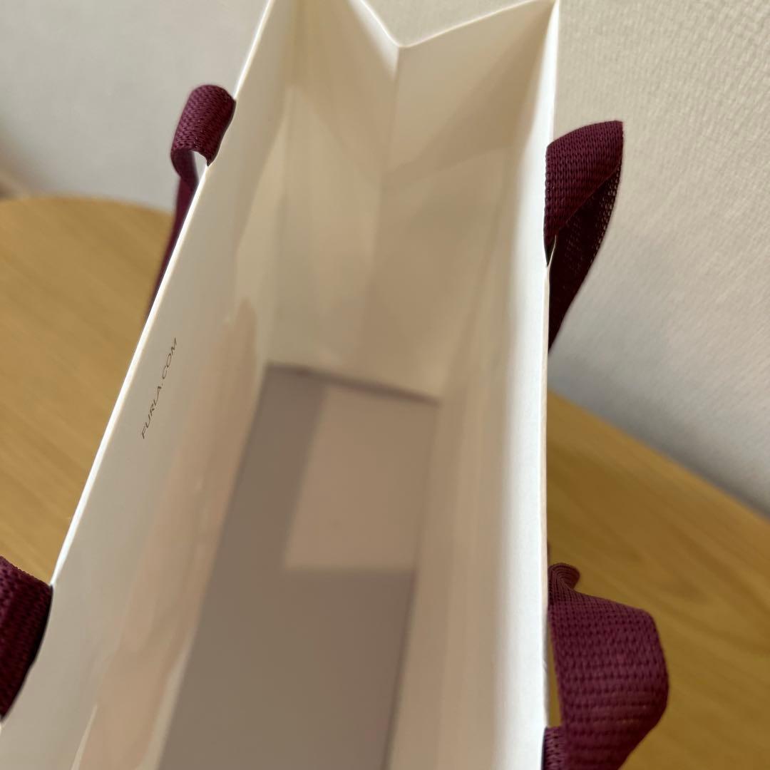 【保証書有】FURLA ライトブルー レザー キーケース