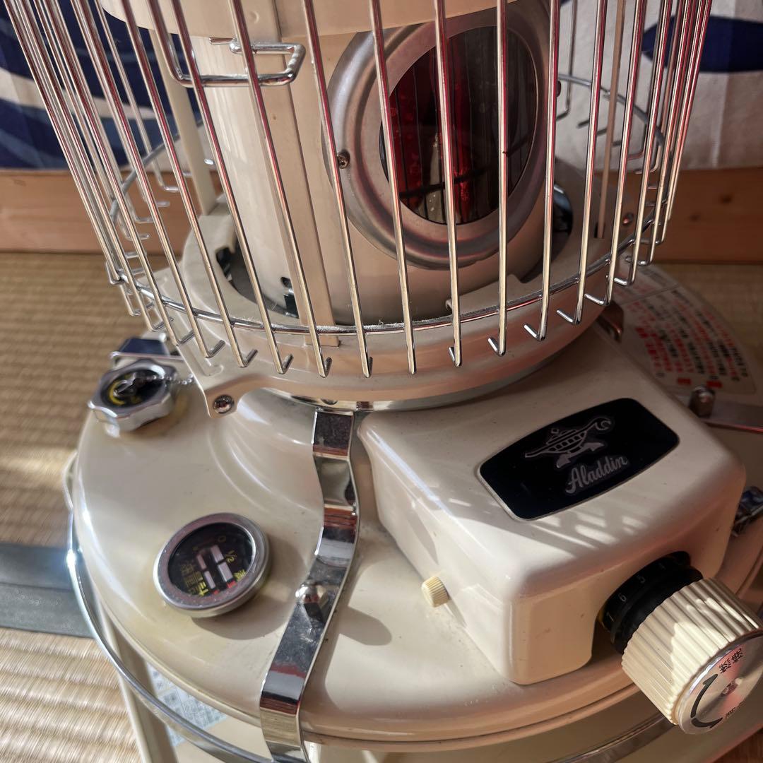 chidaiさま専用 アラジン 灯油ストーブ メッシュガード付き コンパクト