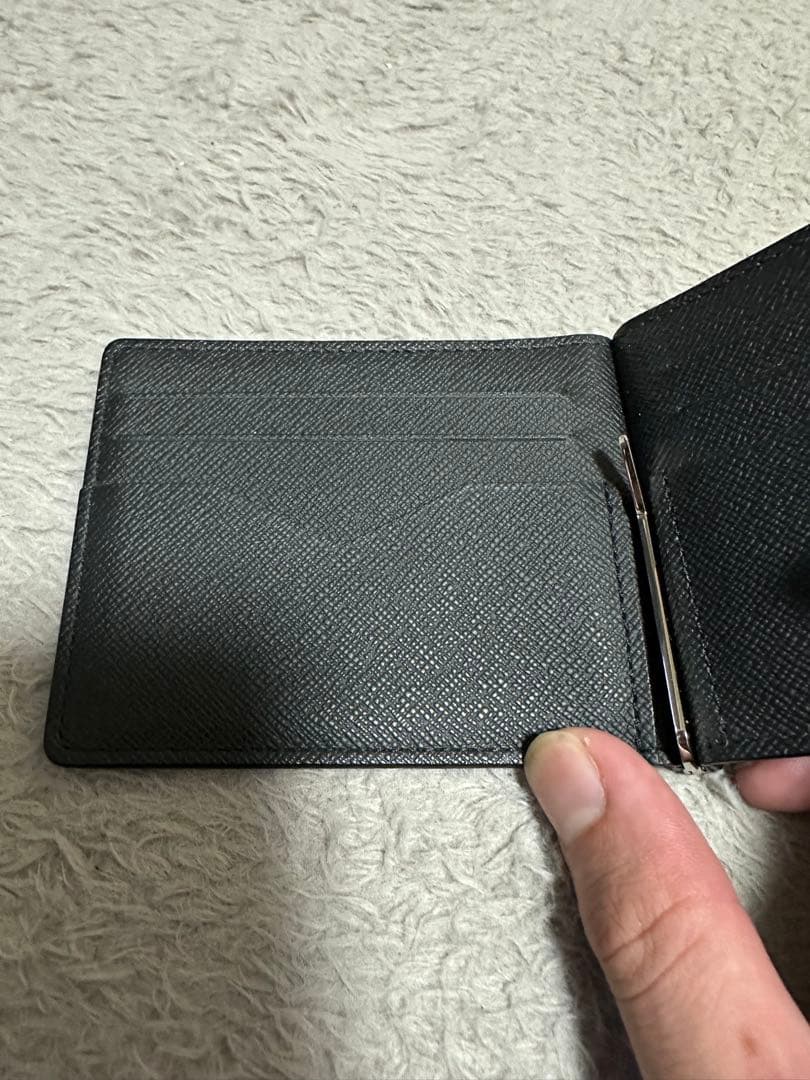 LOUIS VUITTON ブラック マネークリップ