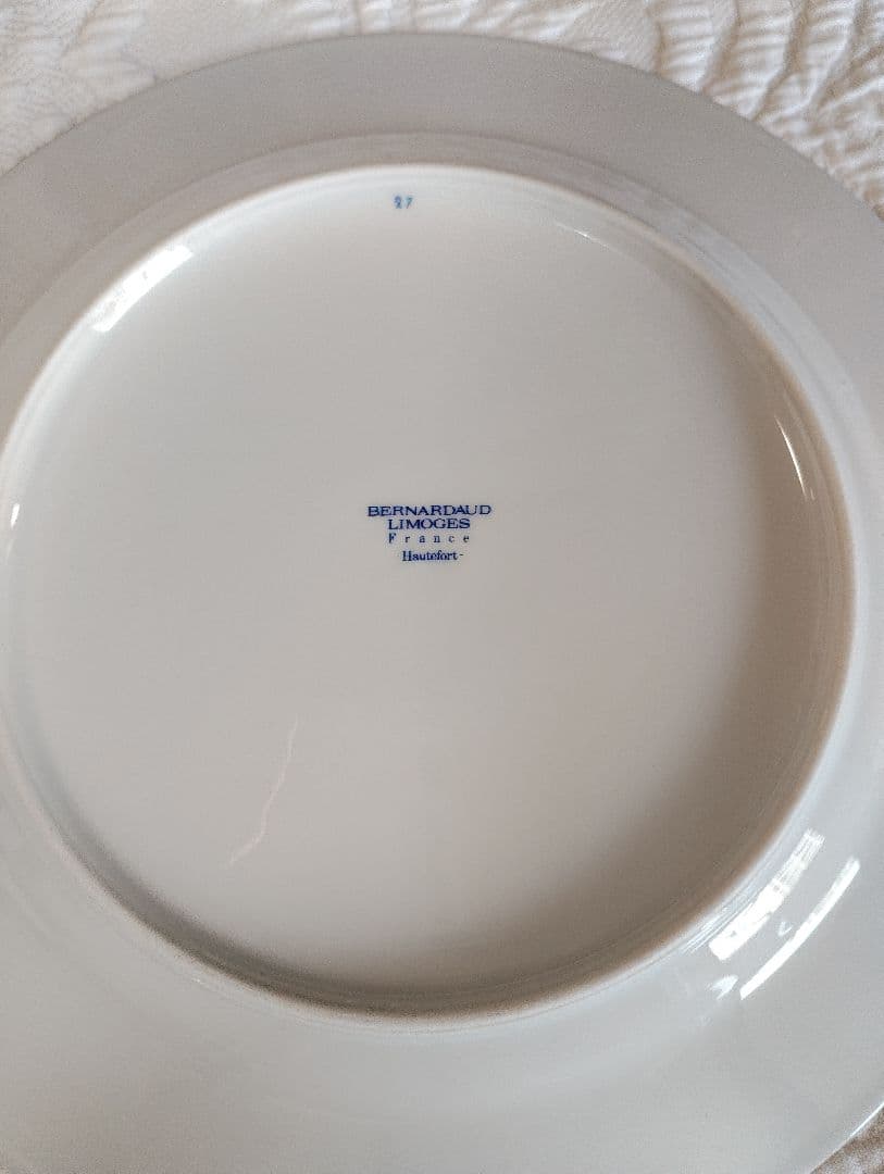 Kao様 検討品　Bernardaud ユーフォート 4枚セット