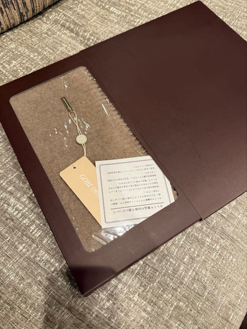 【新品タグ付き】カシミヤ100% GOBI マフラー