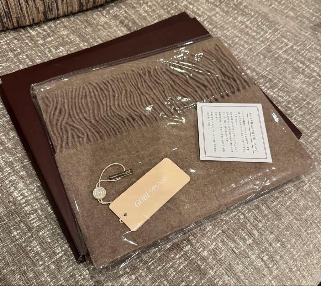 【新品タグ付き】カシミヤ100% GOBI マフラー