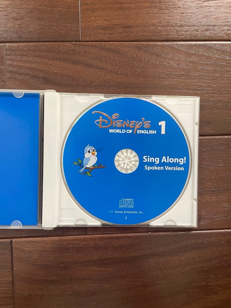 ディズニーの英語システムのSing Along! DVD 12枚・CD8枚セット