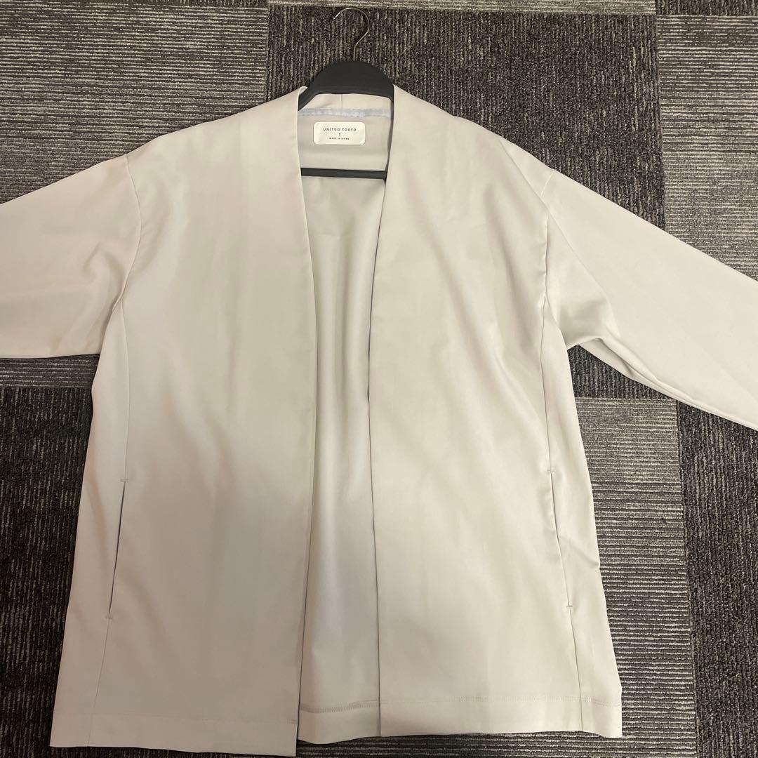 united tokyo ジャケット ノーカラー　スラックス セットアップ