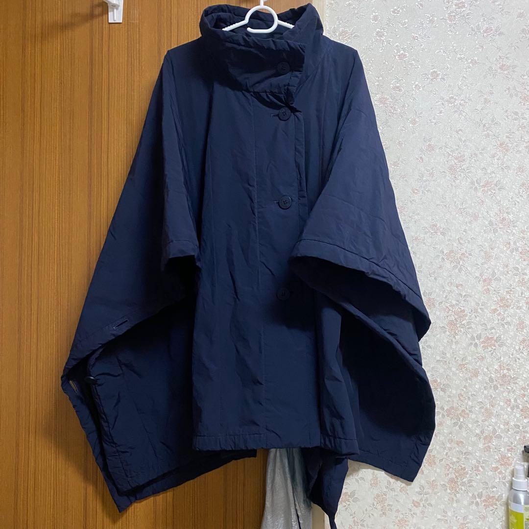 ミーイッセイミヤケ me ISSEY MIYAKE ポンチョコート