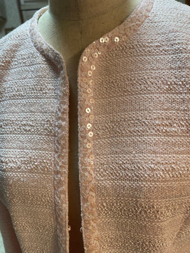 未使用　美品　HANAE MORI モリハナエ　春夏　セットアップスーツ